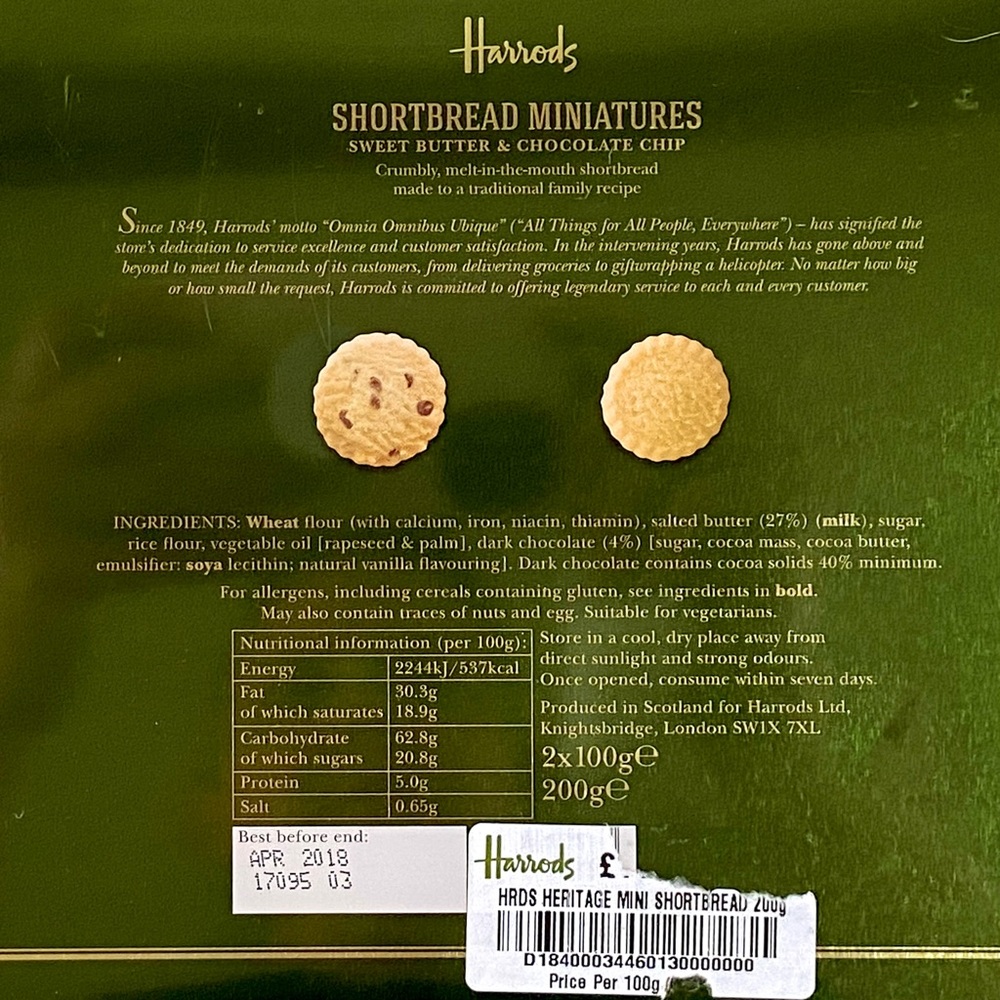 Harrods of London Biscuit Tin - Picture 6 of 13